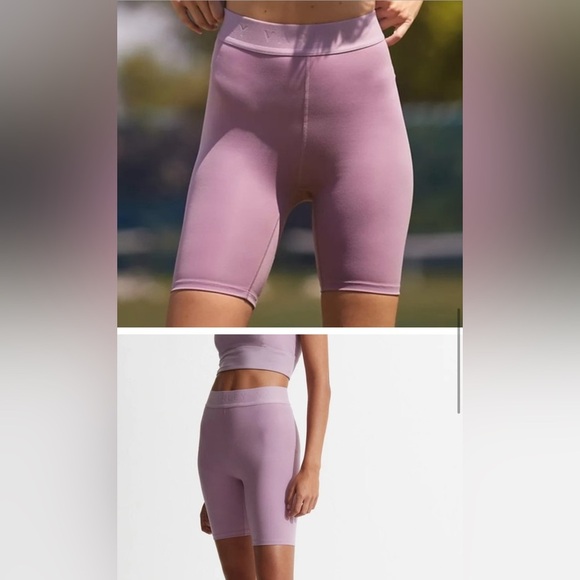 Varley Women’s Bike Shorts Purple Lightweight for Anthropologie Size Medium - Picture 1 of 7